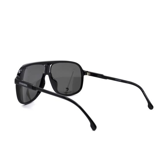 NEW CARRERA 1047/S BLACK GREY POLARIZED AUTHENTIC SUNGLASSES - Picture 5 of 10